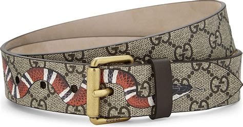 gucci blondie belt men|gucci snake belt men's.